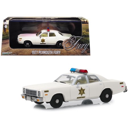 Greenlight: Fury - 1:43 Scale 1977 Plymouth Fury 'Hazzard County Sheriff Car' (Chase)