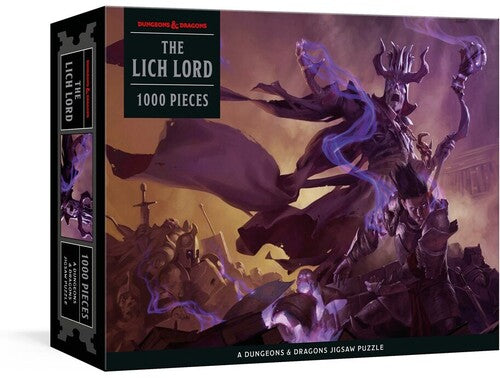 D&D LICH LORD PUZZLE A DUNGEONS & DRAGONS JIGSAW