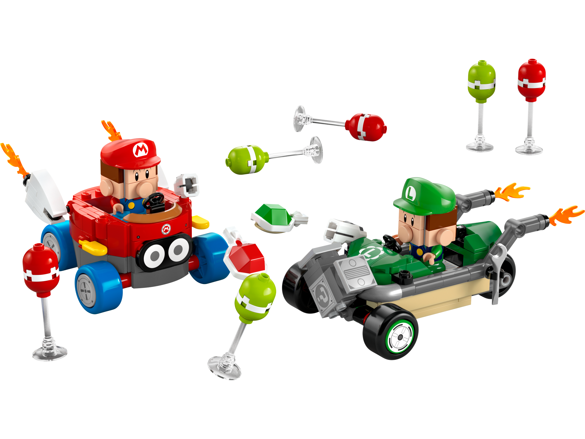 LEGO: Super Mario - Mario Kart Baby Mario vs. Baby Luigi (#72034) NEW!