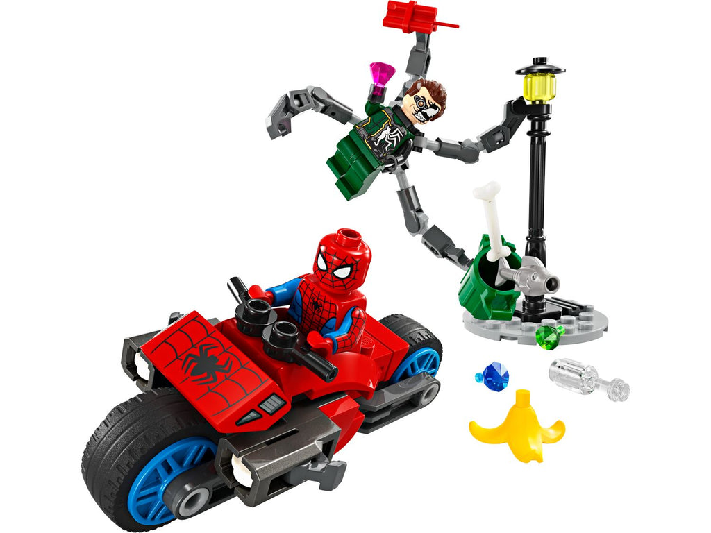 LEGO: Marvel - Motorcycle Chase: Spider-Man Vs. Doc Ock (#76275) [Retired]