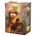 Dragon Shield: Matte Dual Art Sleeves - Fire Horse (100)