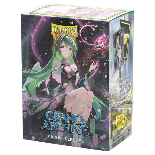 Dragon Shield: Grand Archive Matte Art Sleeves - Ariel, Archangel of Natura (100)
