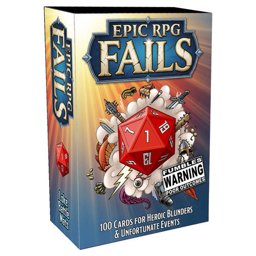 Board Game: Epic RPG Fails Card Deck