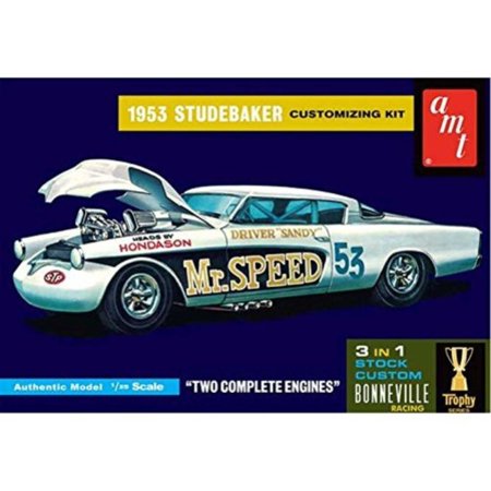 AMT: 1:25 Scale 1953 Studebaker 3 In 1 Customizing Model Kit