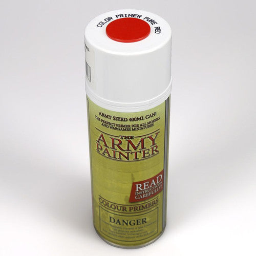 The Army Painter: Base Colour Primer - Pure Red Spray