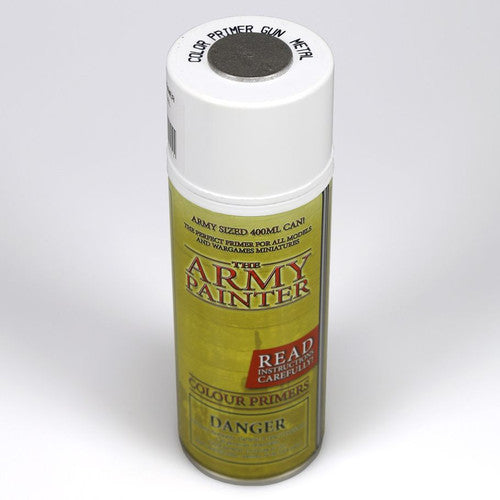 The Army Painter: Base Colour Primer - Gun Metal Spray