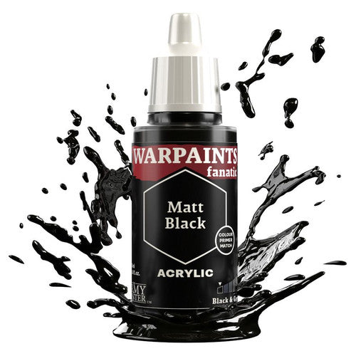 The Army Painter: Fanatic - Matt Black Acrylic