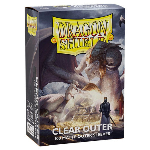 Dragon Shield: Matte Clear Outer Sleeves (100)