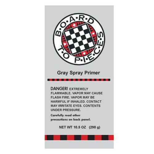 Board to Pieces: Grey Spray Primer