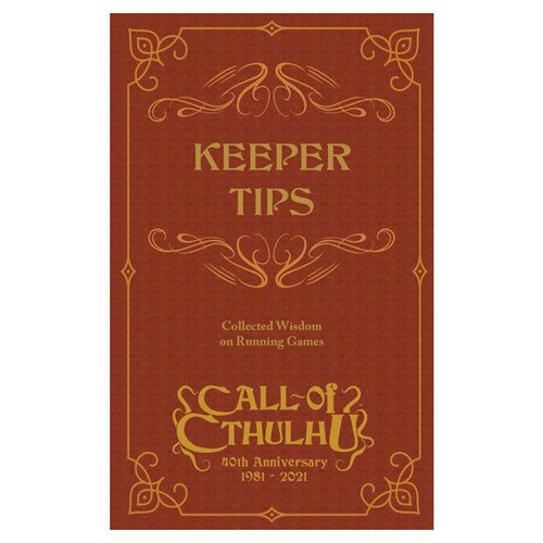 Call of Cthulhu: Keeper Tips (40th Anniversary)