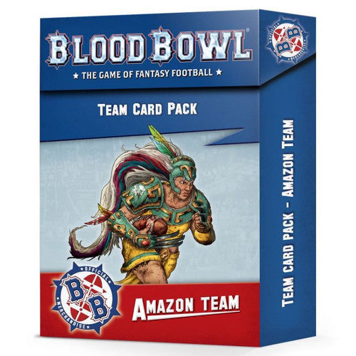 Games Workshop: Blood Bowl - Amazon Team Card Pack