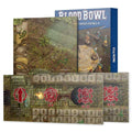 Games Workshop: Blood Bowl - Amazon Pitch - Double-Sided Pitch & Dugouts