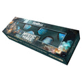 MDG: Handcrafted 16mm Stone Dice Set - Engraved Cat's Eye Aquamarine