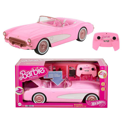Hot Wheels: RC - Barbie - The Movie - Barbie Corvette