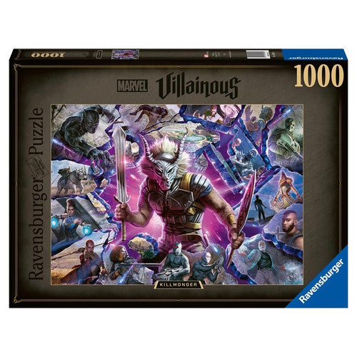 Marvel: Villainous - Killmonger 1000 Piece Puzzle