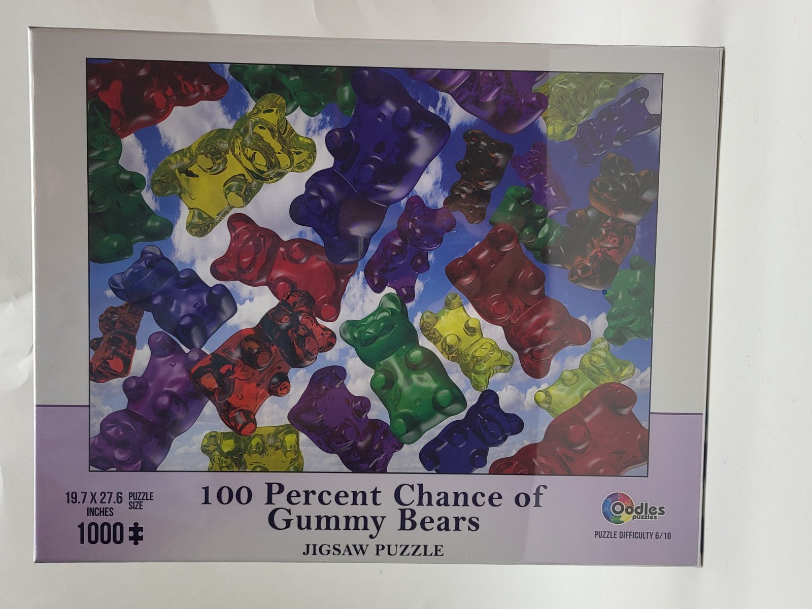 Oodles Puzzles: 100 Percent Chance of Gummy Bears 1000-Piece Puzzle