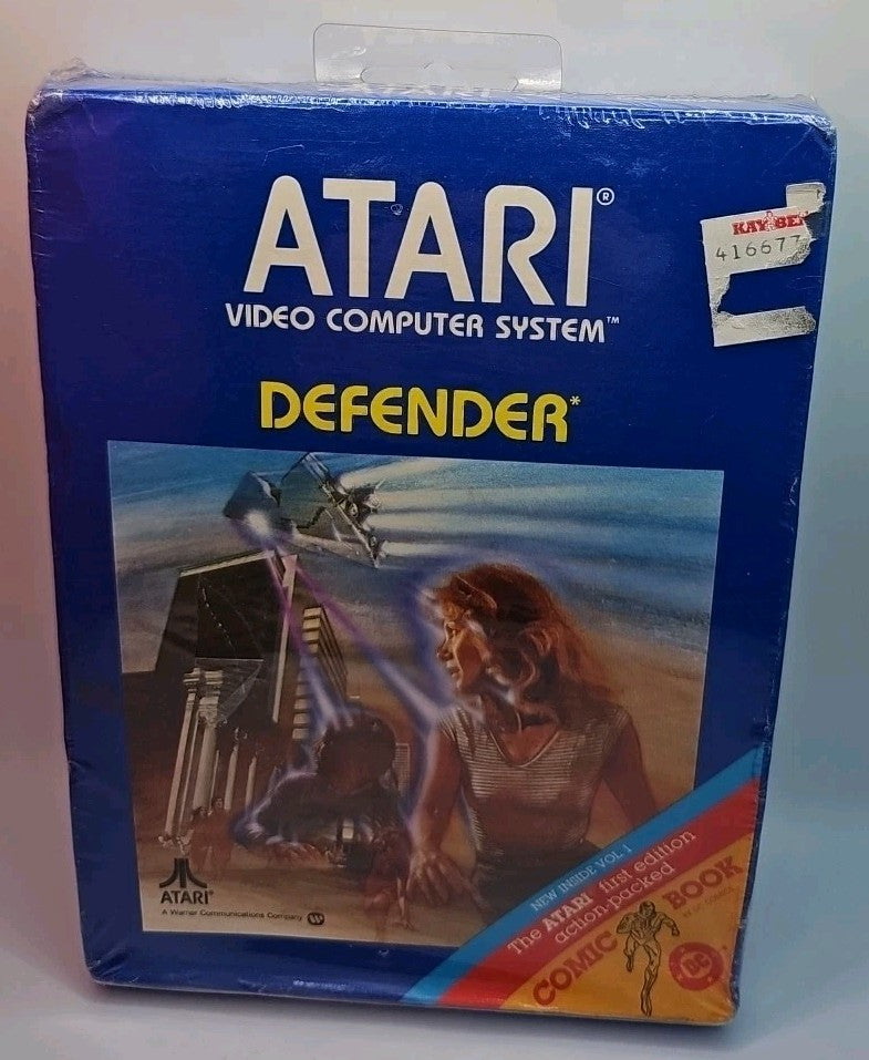 Atari: Defender With Comic Book [1982]