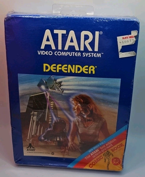 Atari: Defender With Comic Book [1982]