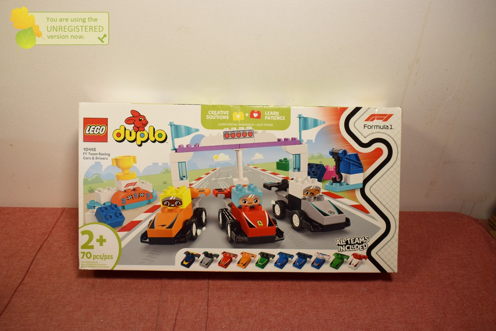 LEGO: Duplo - F1 Team Race Cars and Drivers (#10445)