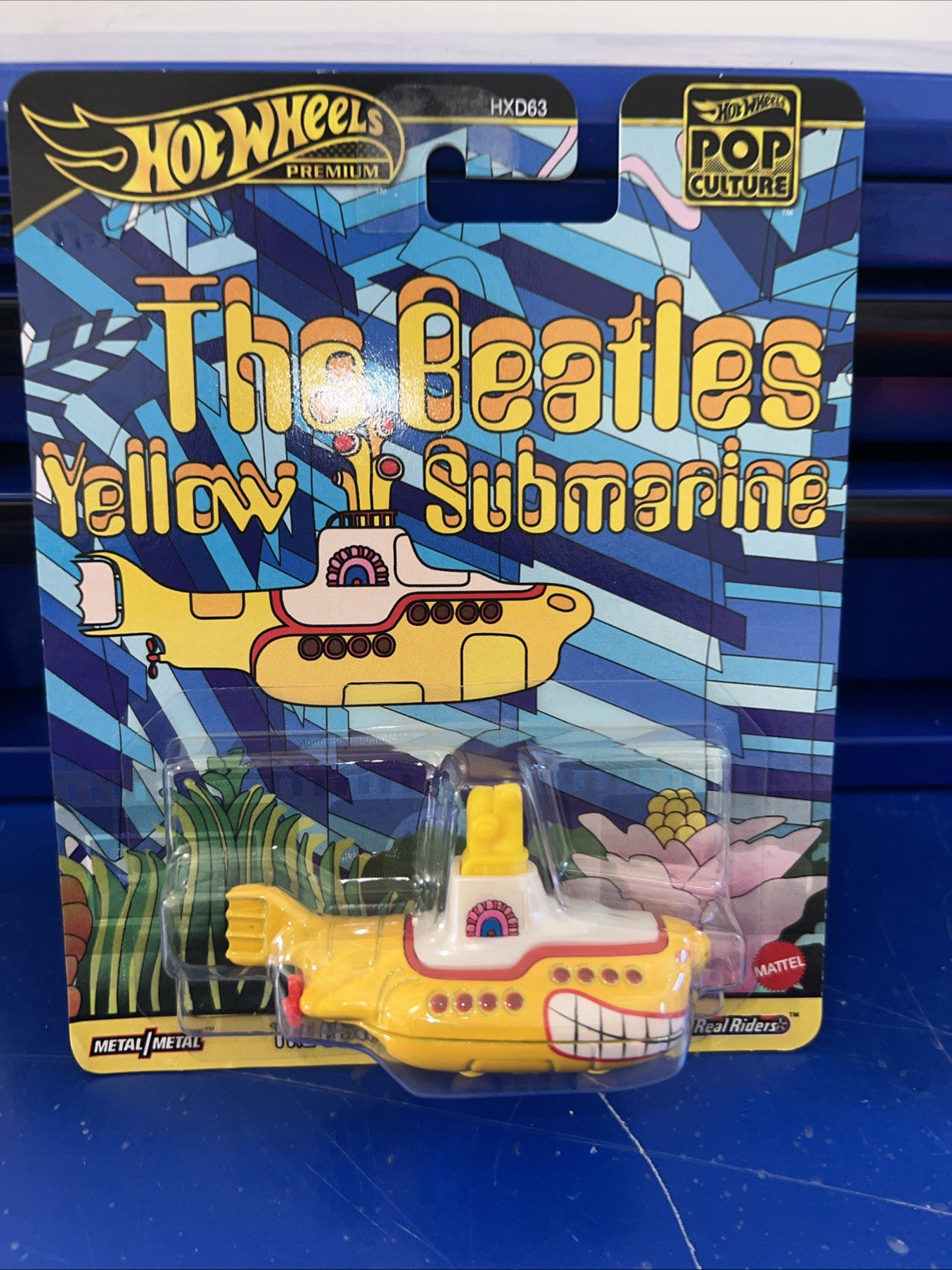 Hot Wheels: Premium - Pop Culture - The Beatles - Yellow Submarine