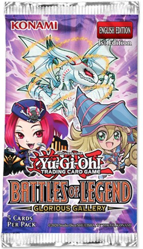 Yu-Gi-Oh!: Battles of Legend: Glorious Gallery Booster Pack