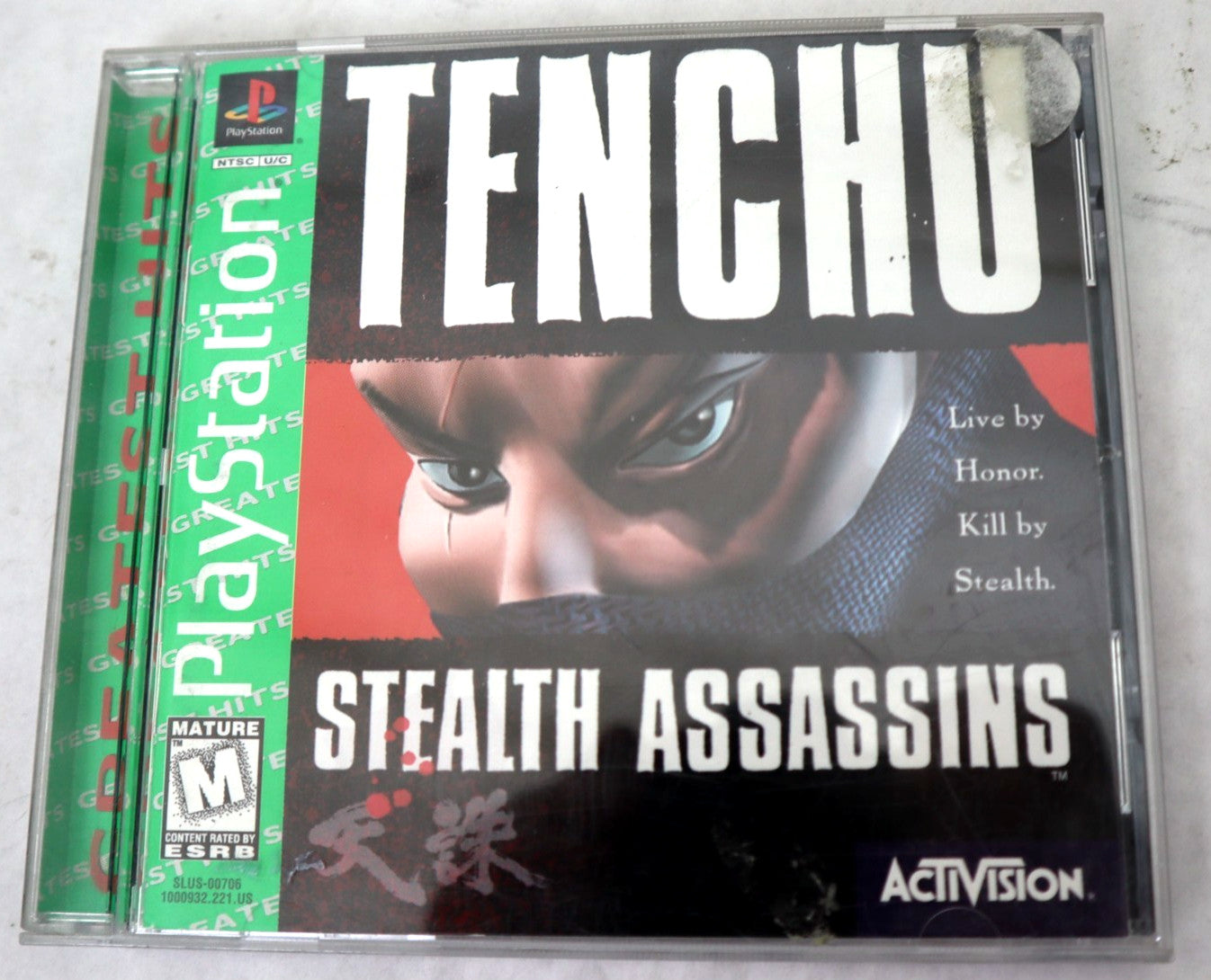 PS1: Tenchu: Stealth Assassins (Case Damage)