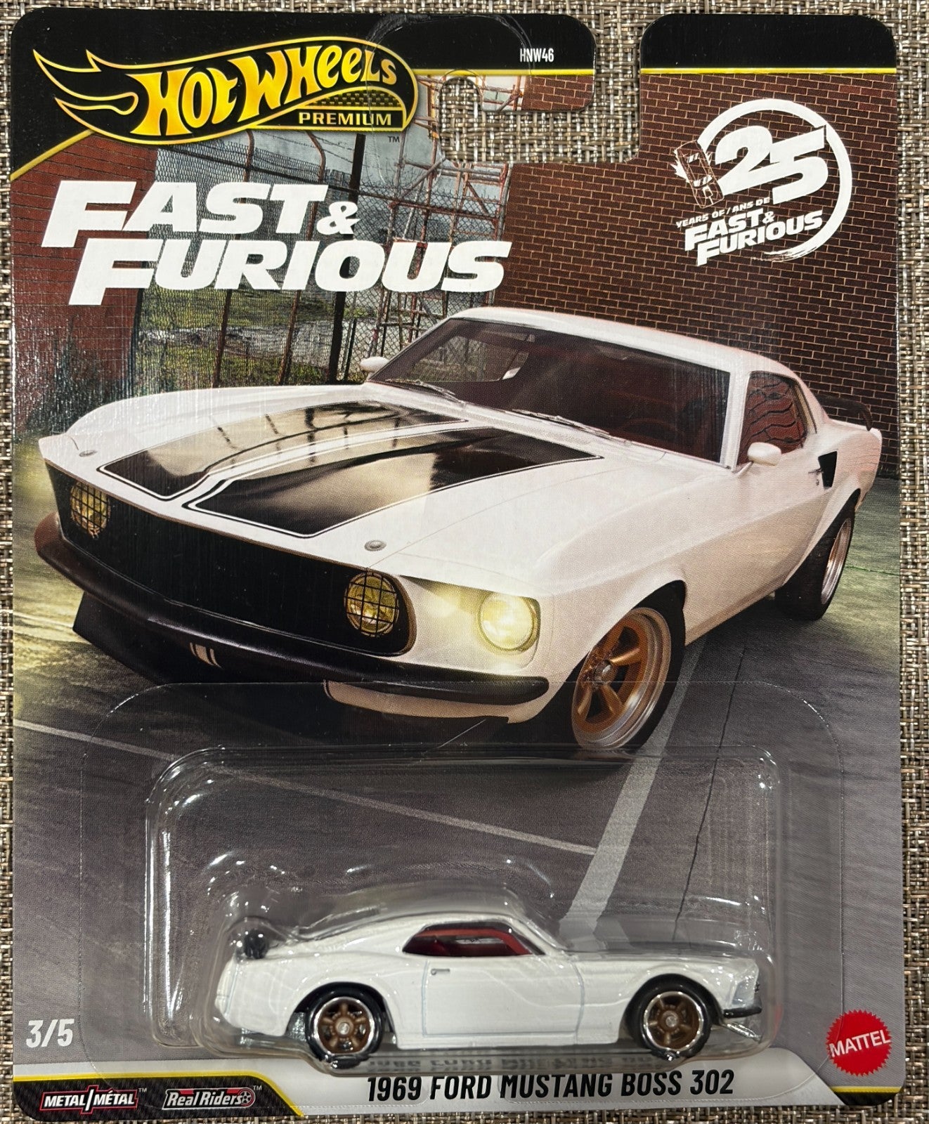 Hot Wheels: Premium - Fast & Furious - 1969 Ford Mustang Boss 302 #4/5