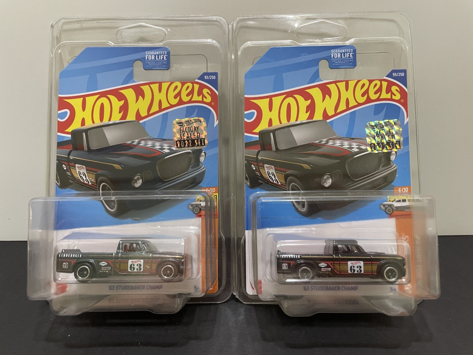 Hot Wheels: HW Hot Trucks - '63 Studebaker Champ (Spectraflame Grey) #5/10