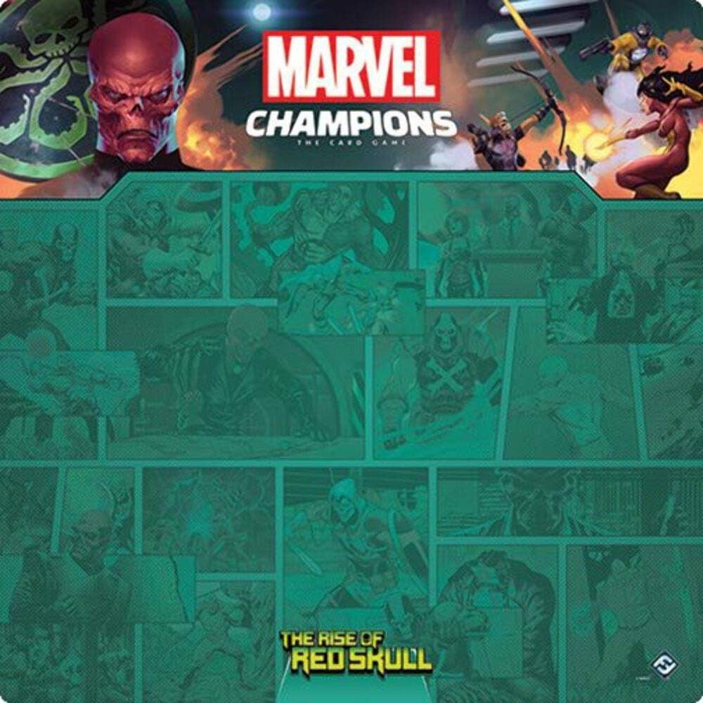 Marvel: Champions - Red Skull 1-4 Player Game Mat