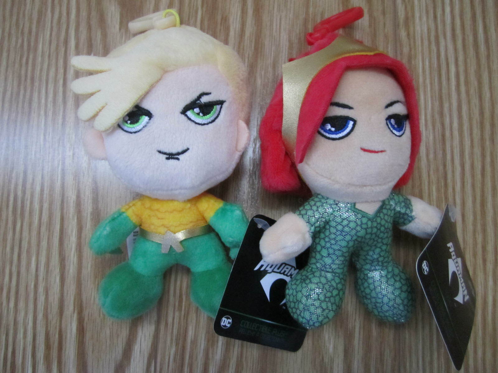 Heroes Clips: DC Character Mini Plush Clips (Assorted)