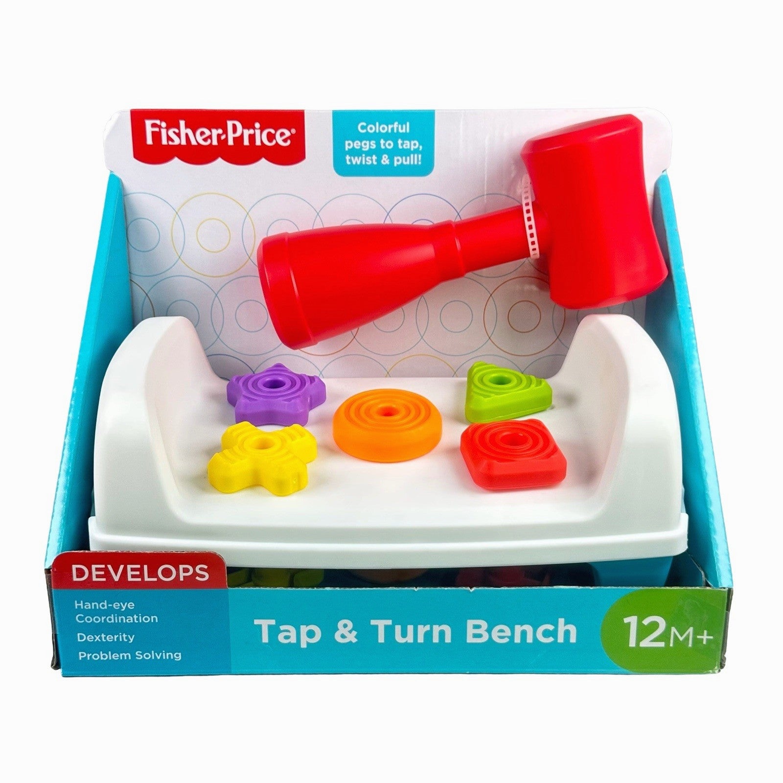 Fisher-Price: Tap & Turn Bench
