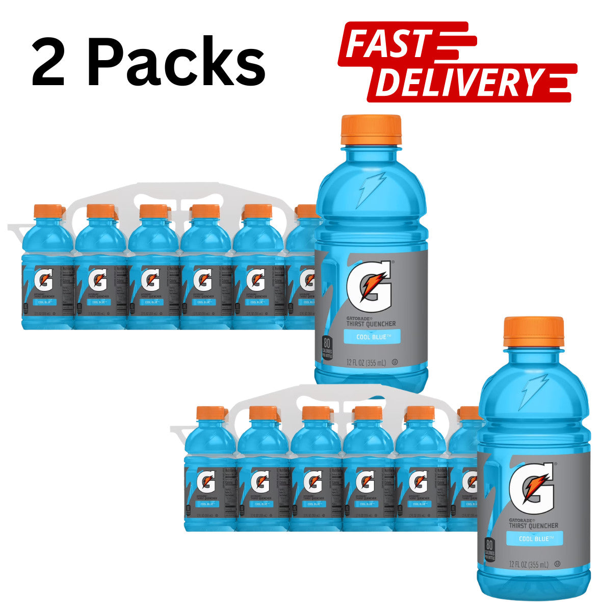 Gatorade - Thirst Quencher Cool Blue 12 fl oz