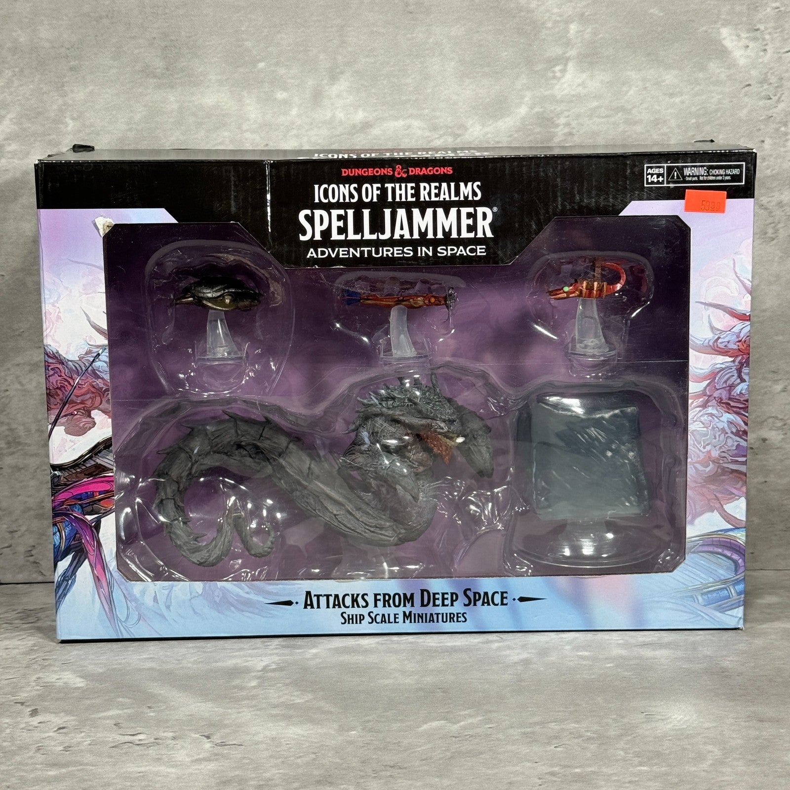 Dungeons & Dragons: Icons of the Realms - Spelljammer - Adventures in Space - Attacks from Deep Space - Ship Scale Miniatures