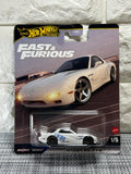 Hot Wheels: Premium - Fast & Furious - Mazda RX-7 FD HKS (White) #1/5
