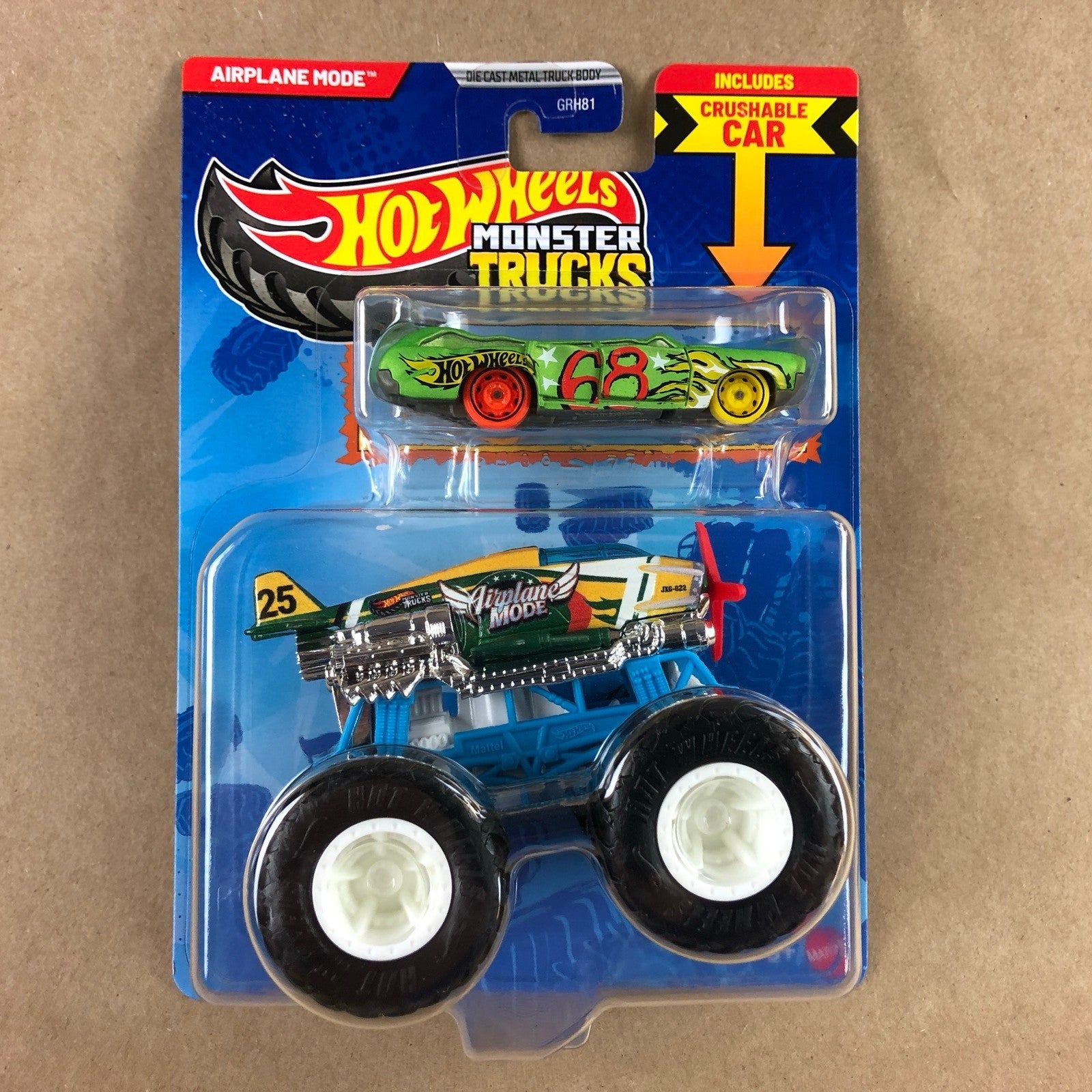 Hot Wheels: Monster Trucks - Airplane Mode & Flat Iron (2026 Release)