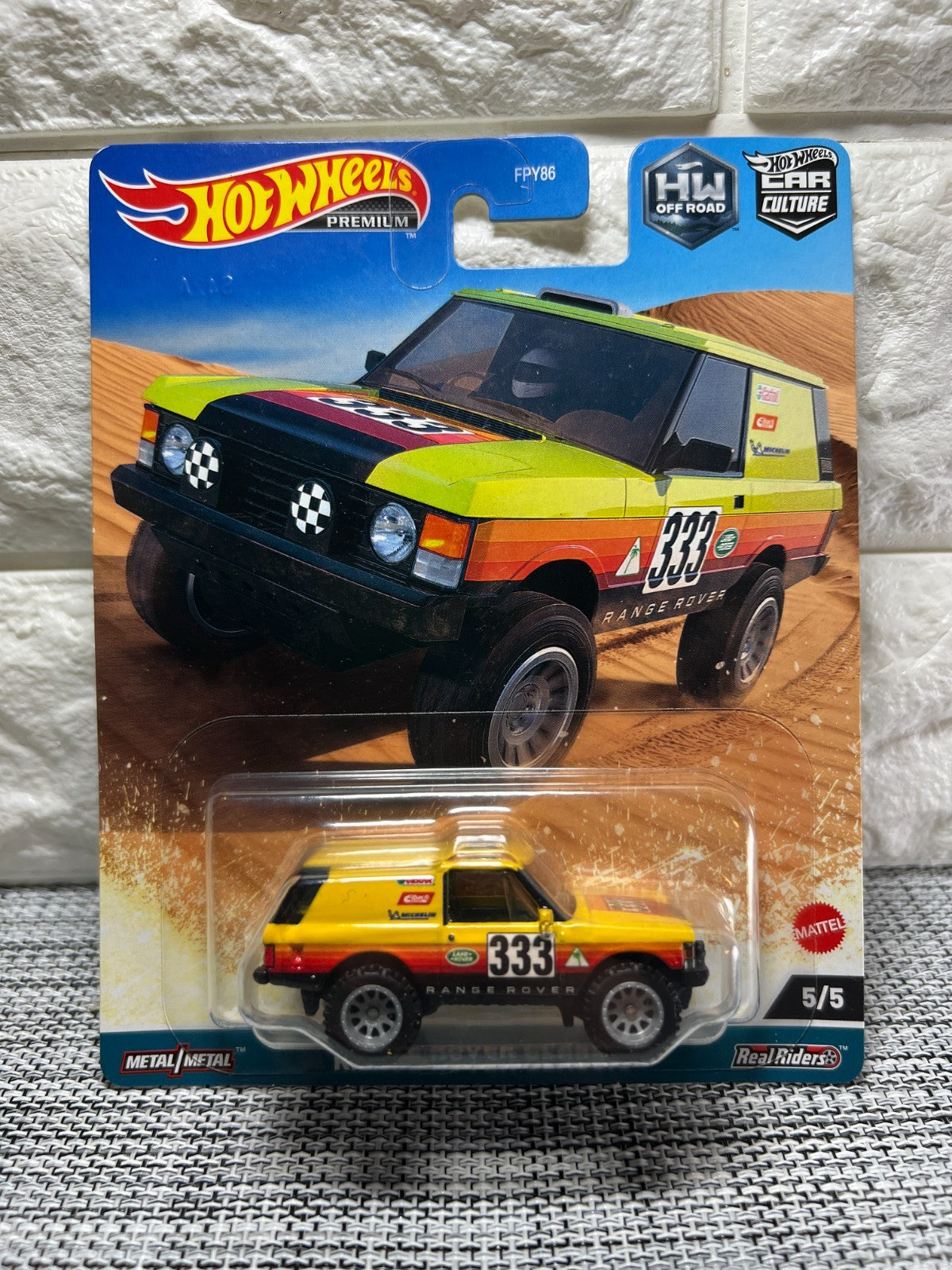 Hot Wheels: Premium - HW Off Road - Range Rover Classic #5/5
