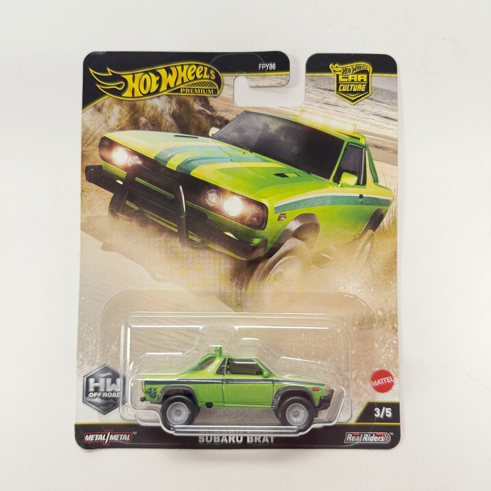 Hot Wheels: Premium - Car Culture - HW Off Road - Subaru Brat #3/5
