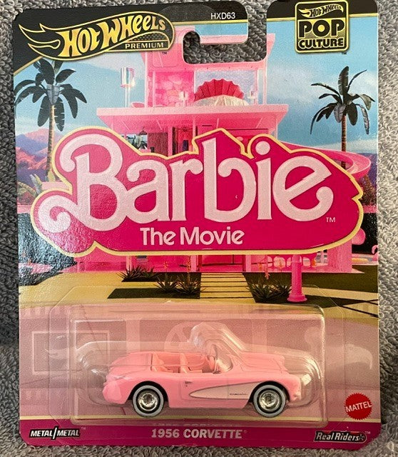 Hot Wheels: Premium - Pop Culture - The Barbie Movie - 1956 Corvette