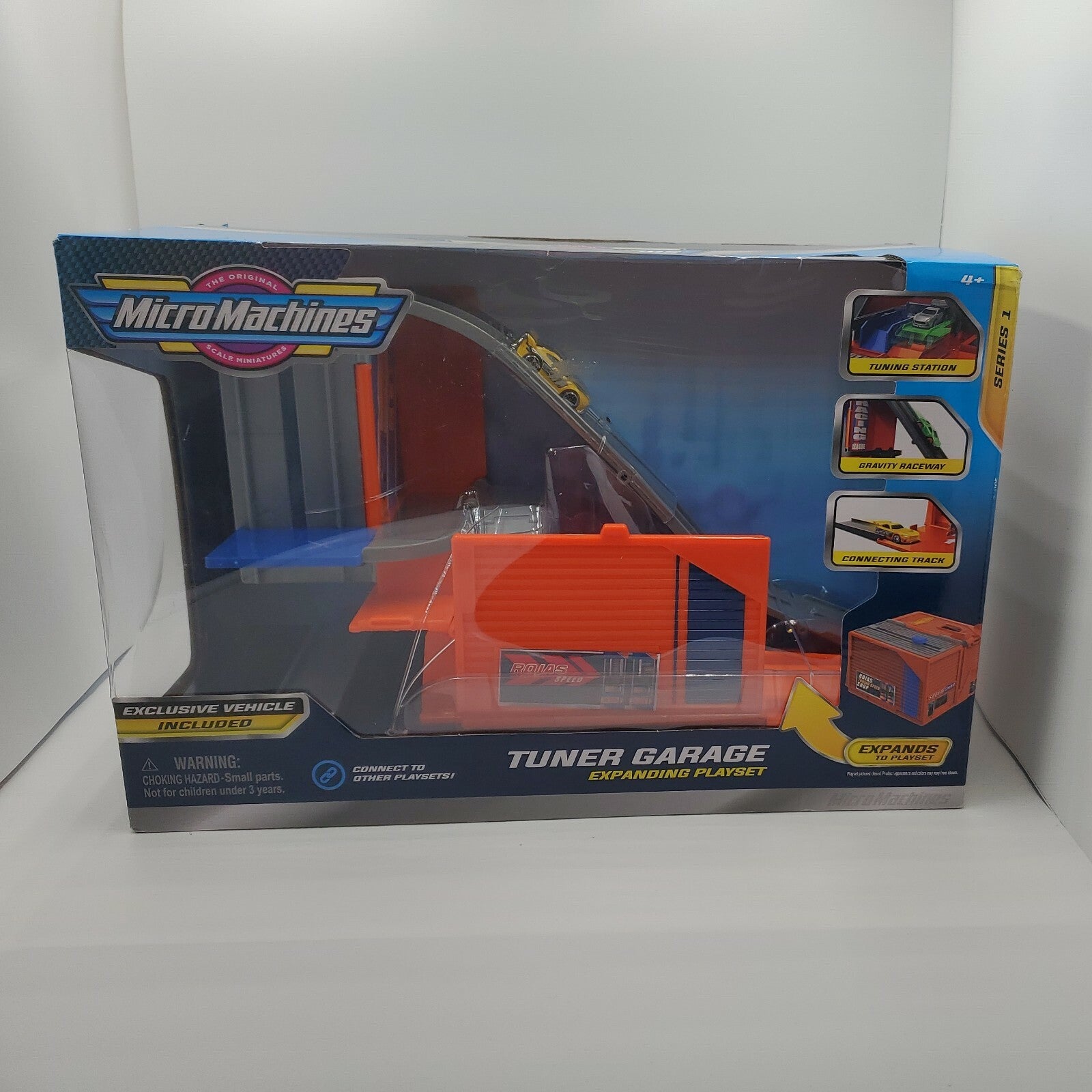 Micro Machines: Tuner Garage Expanding Playset