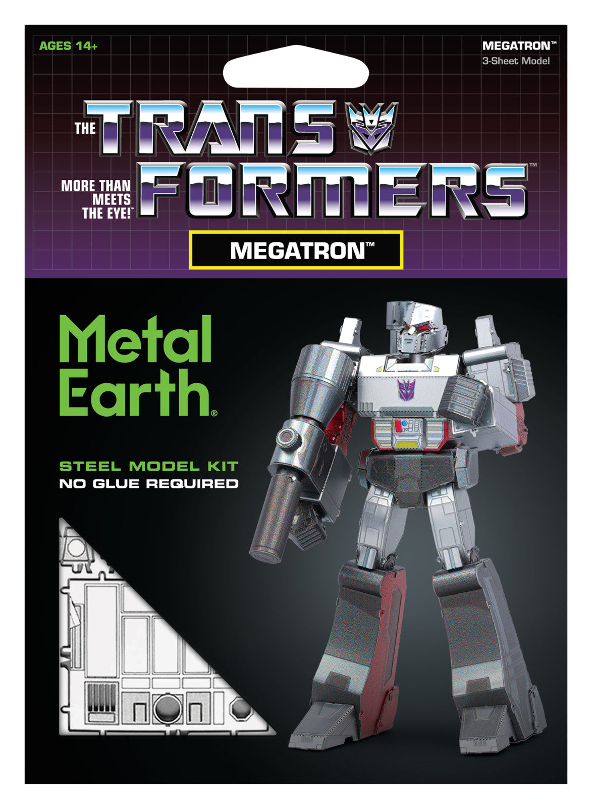 Metal Earth: Transformers - Megatron (In Color)