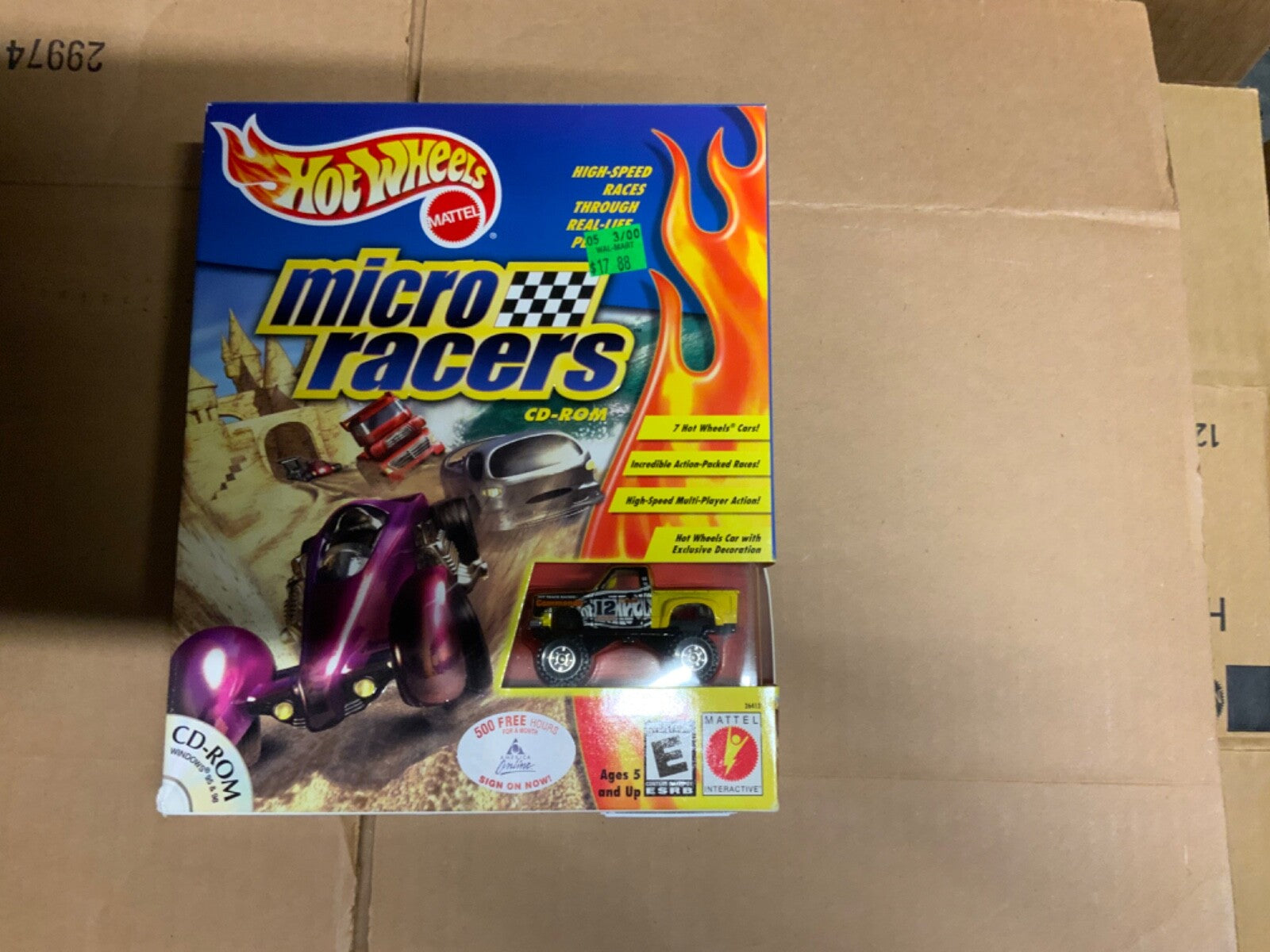 Hot Wheels: Micro Racers CD-ROM Game