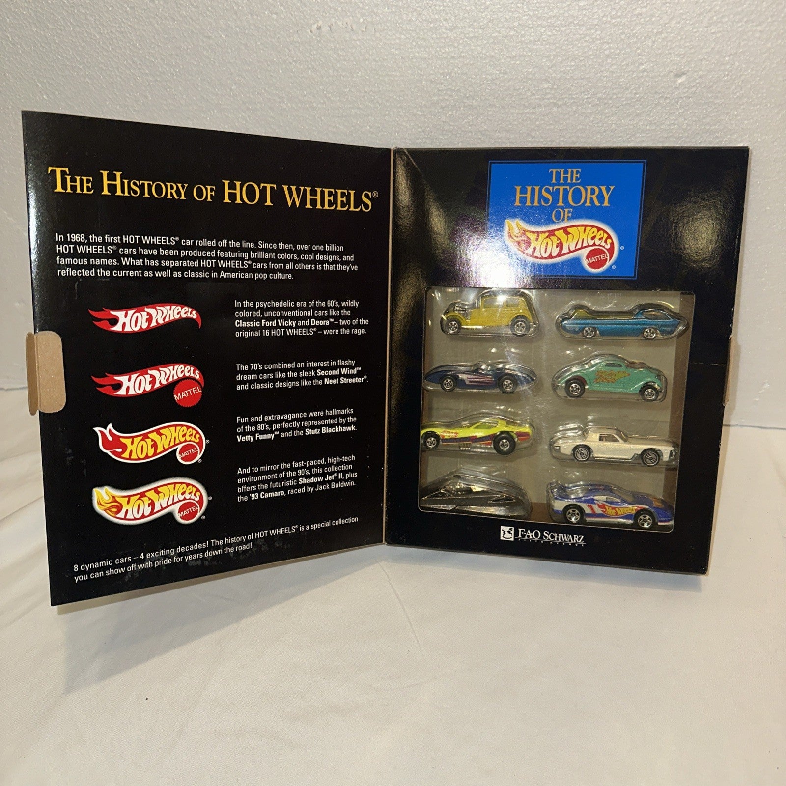 Hot Wheels: FAO Schwarz 5th Ave. - The History of Hot Wheels 8-Car Set (1994)