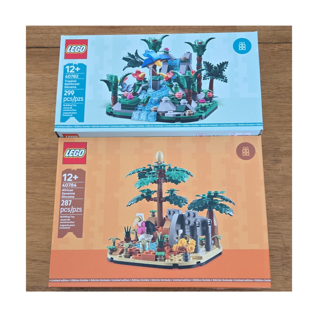 LEGO: Tropical Rainforest Diorama (#40782) NEW!