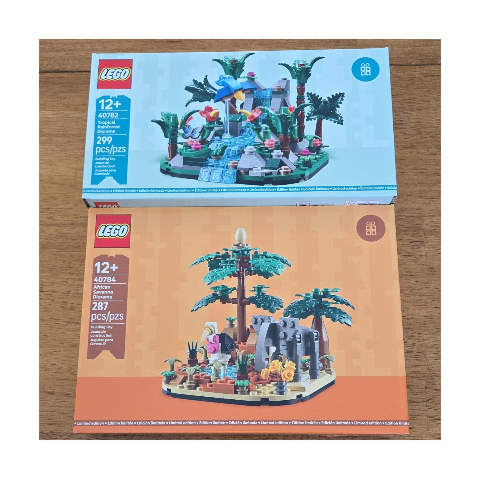 LEGO: Tropical Rainforest Diorama (#40782) NEW!