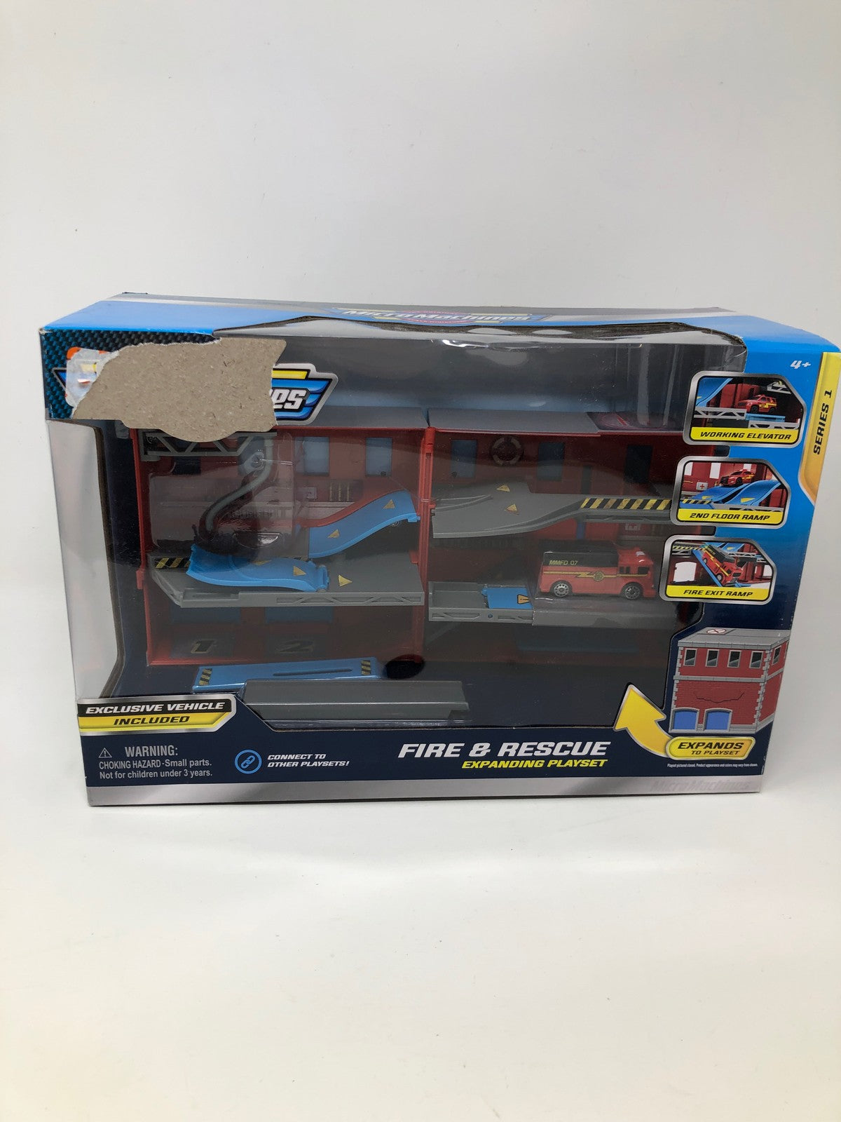 Micro Machines: Fire & Rescue - Expanding Playset