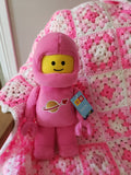 LEGO: Pink Astronaut Plush Minifigure
