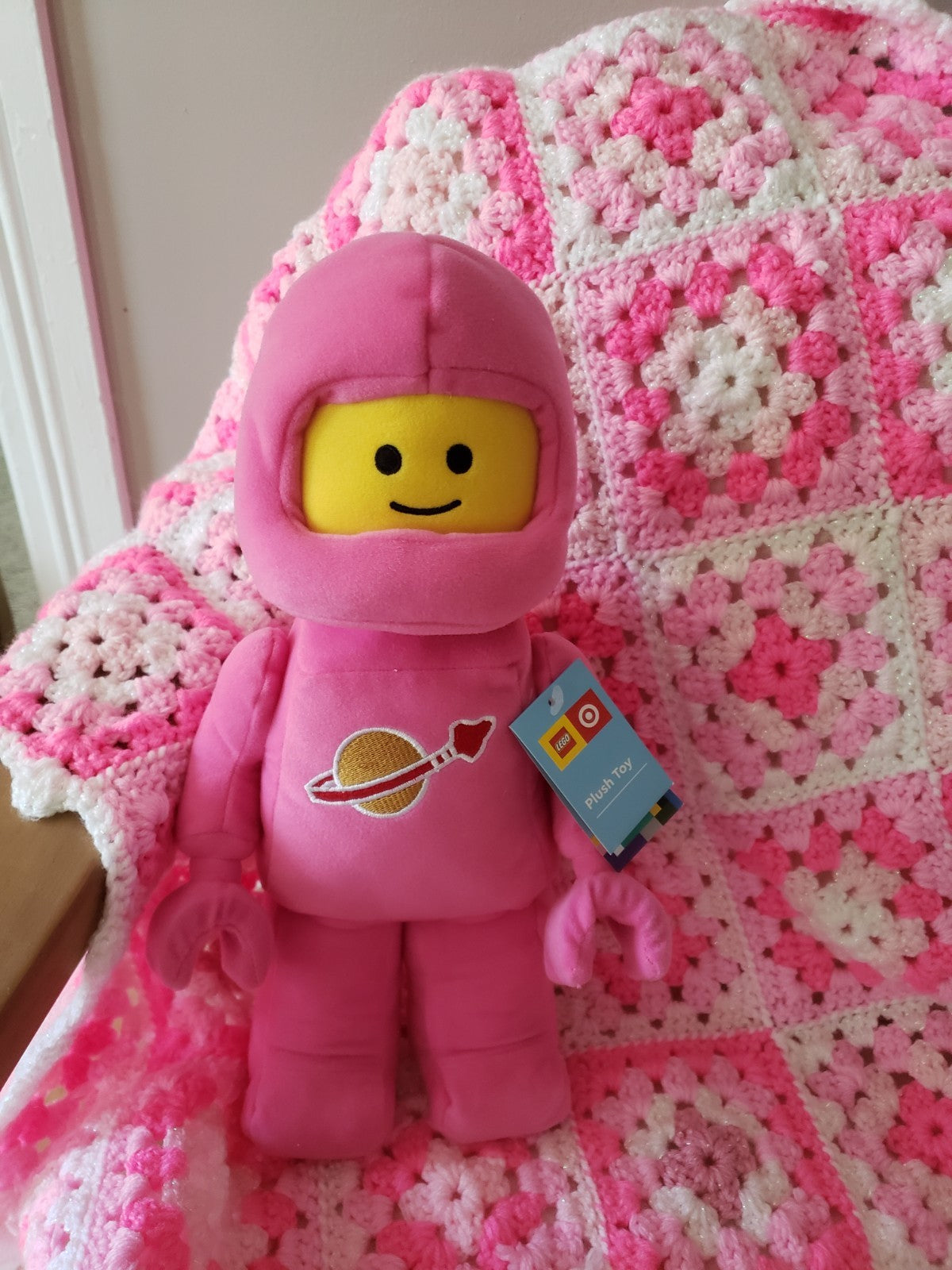 LEGO: Pink Astronaut Plush Minifigure