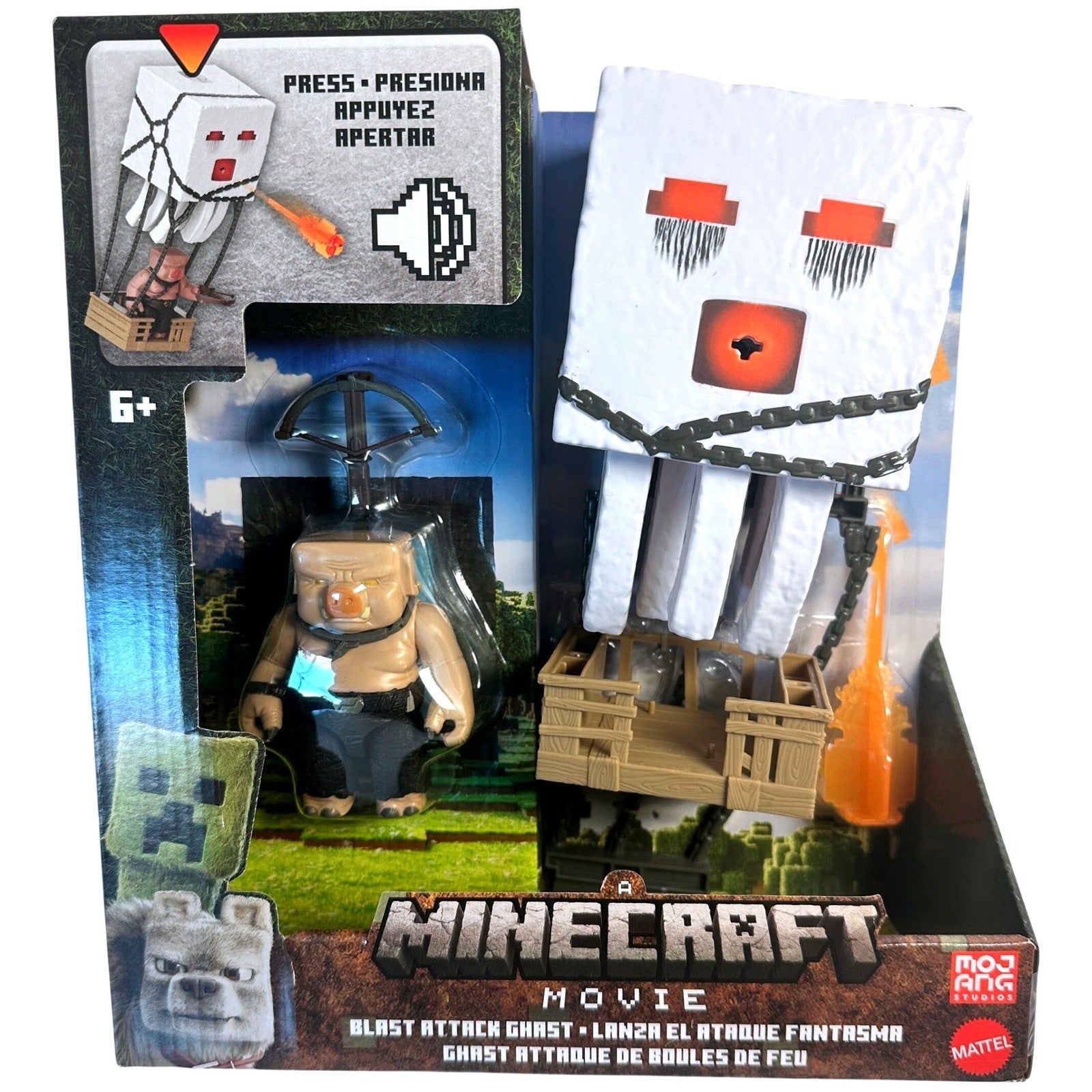 Minecraft Movie: Blast Attack Ghast Figure