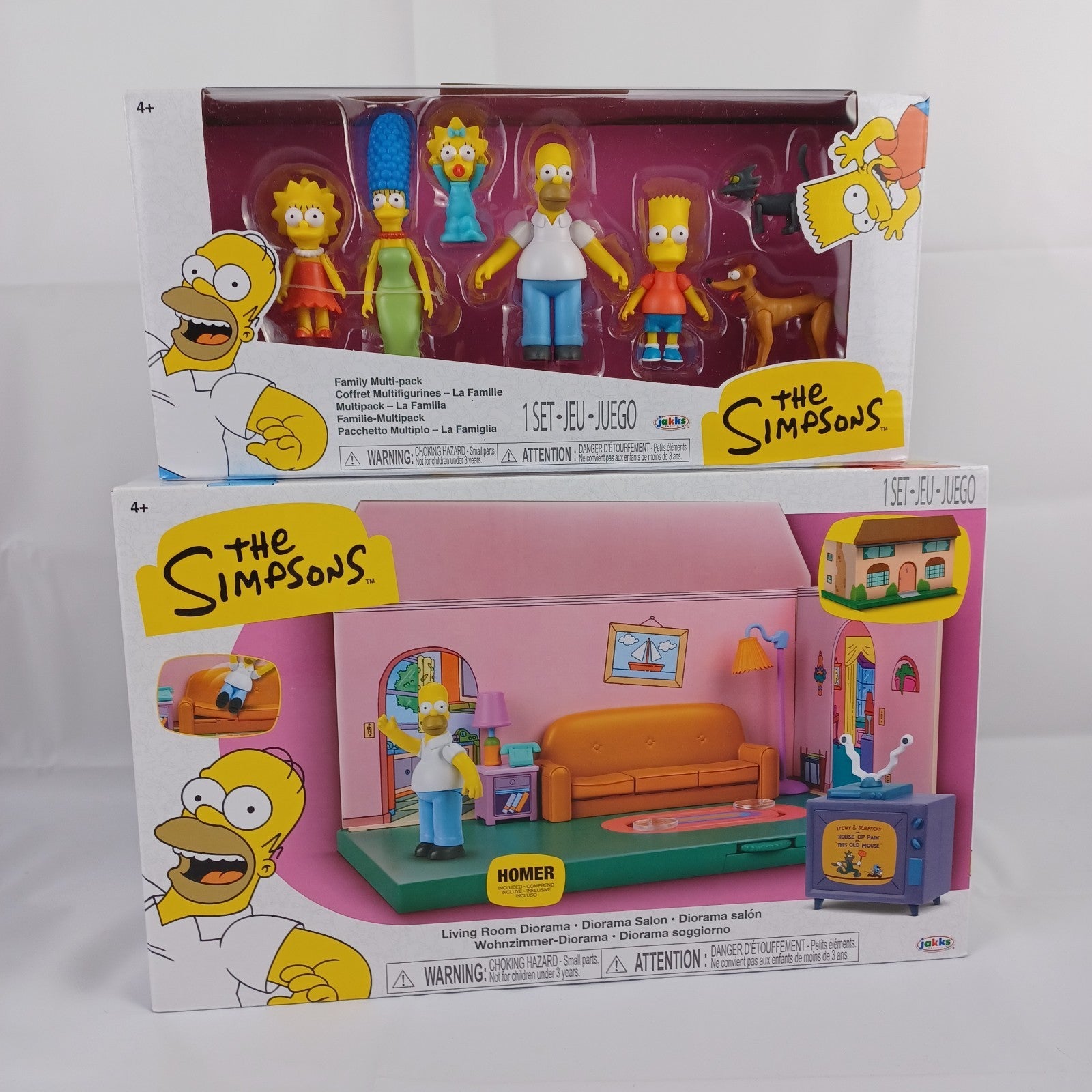 Jakks: The Simpsons - Family Multi-Pack of 7 Figures