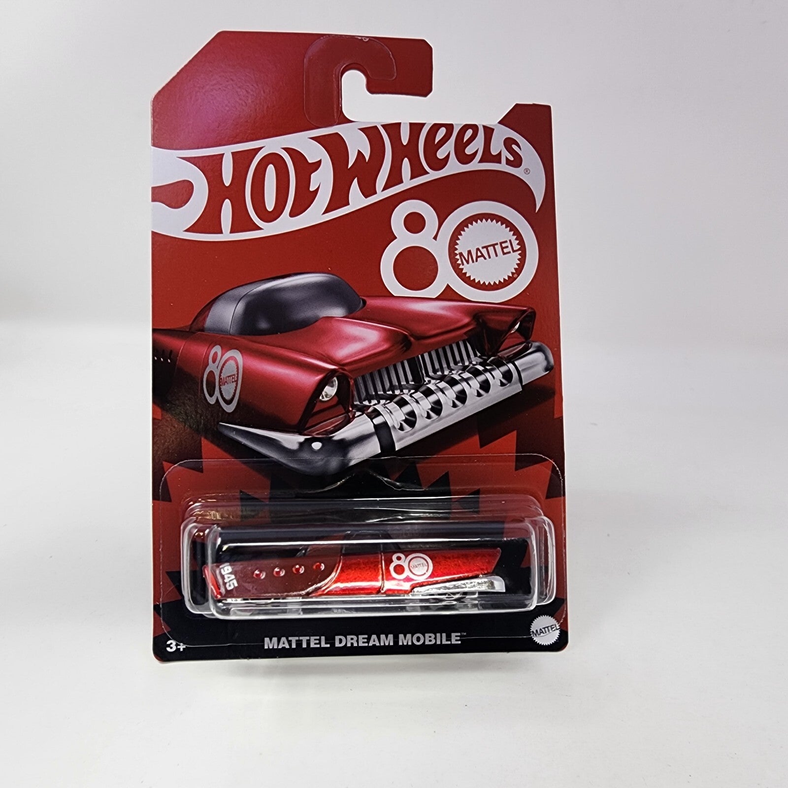 Hot Wheels: 80th Anniversary - Mattel Dream Mobile (Red on Red Card)